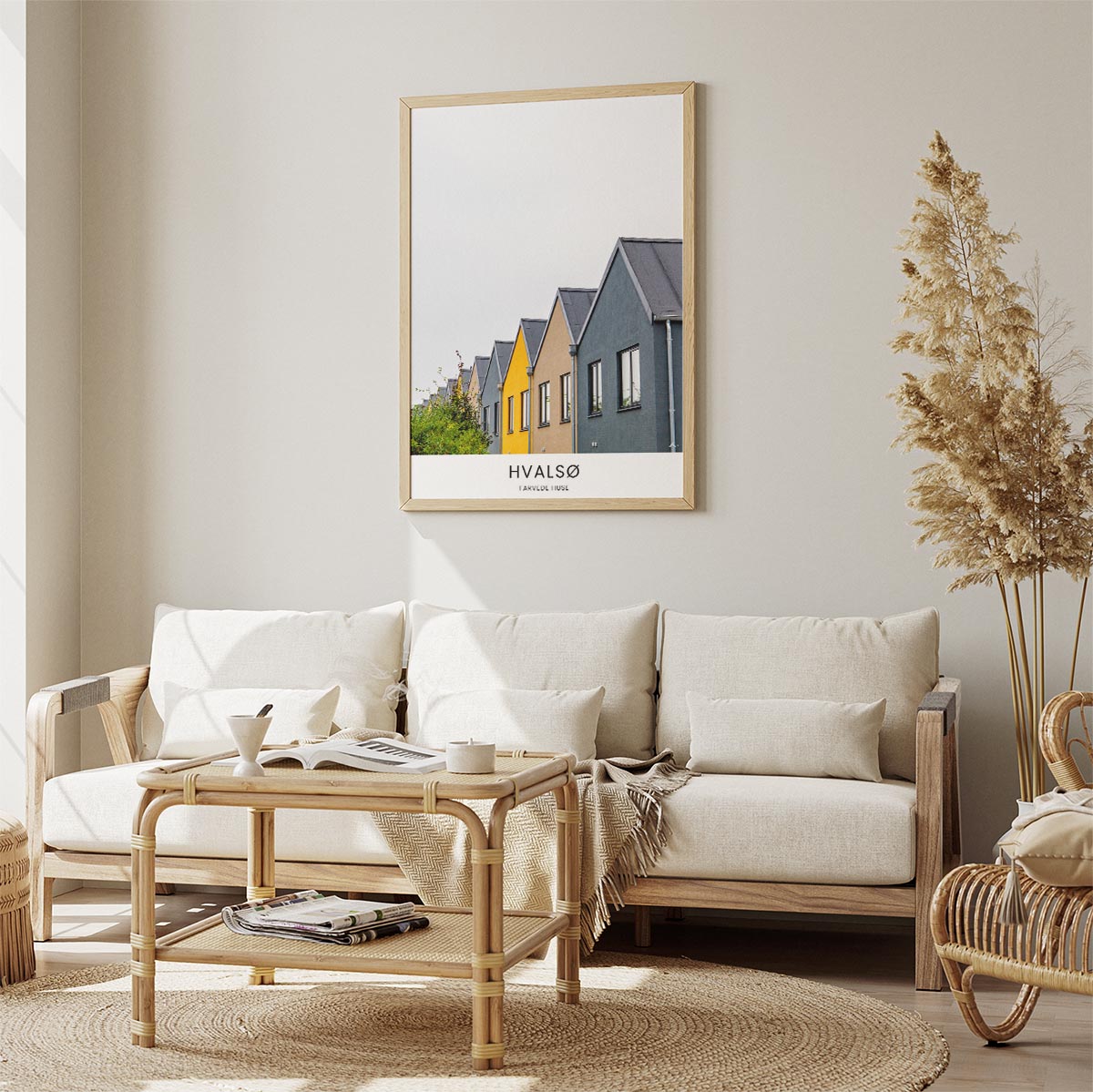 Farvede huse II