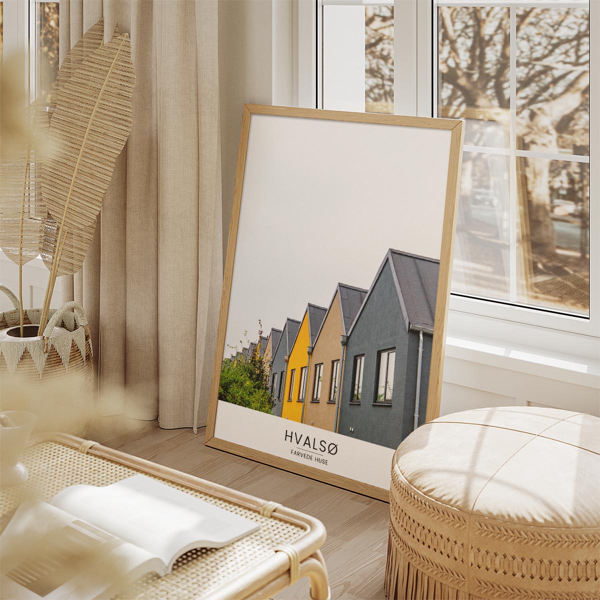 Farvede huse II