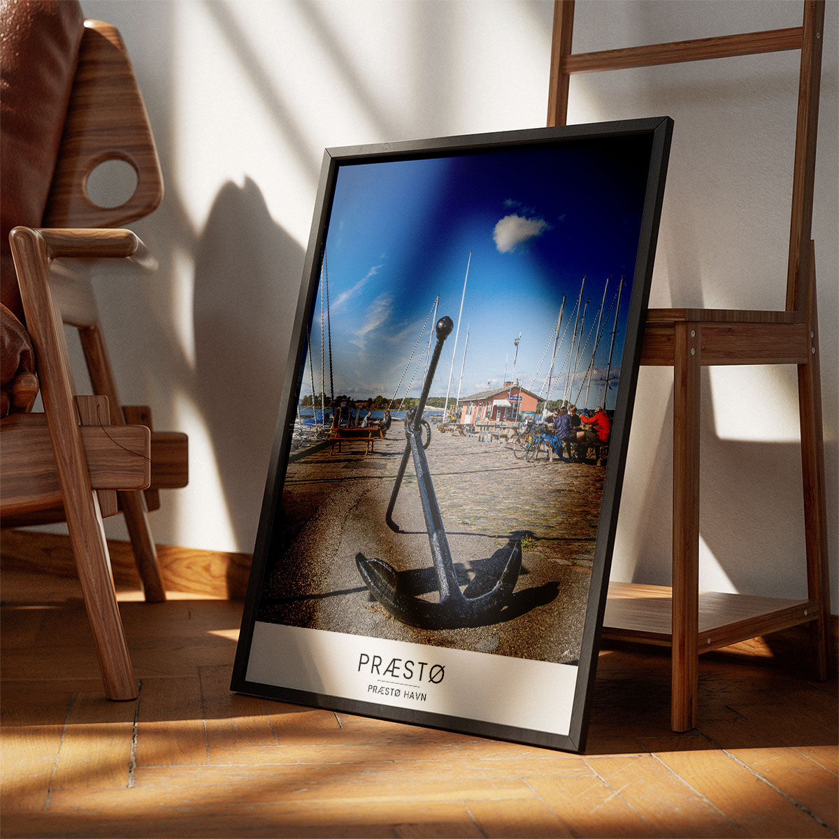 Anker ved Præstø Havn