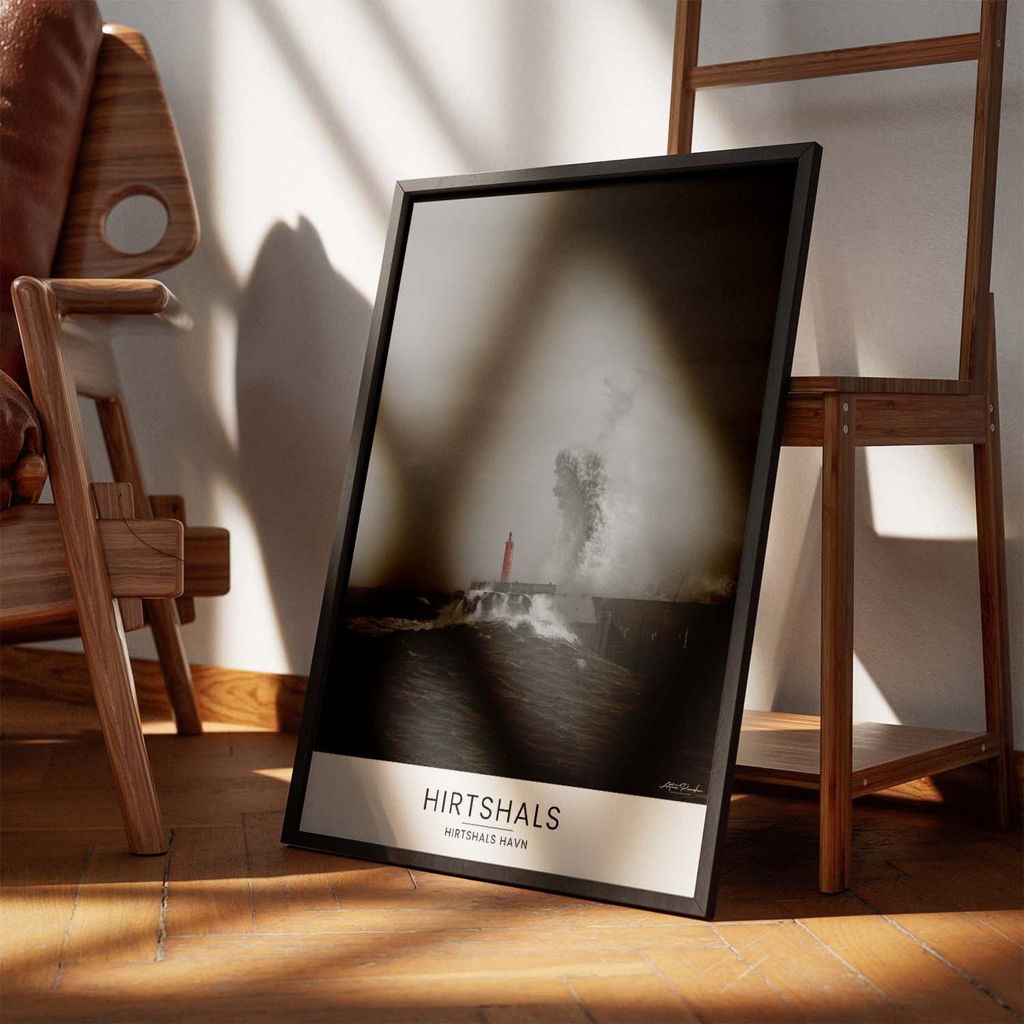 Bølger ved Hirtshals Havn