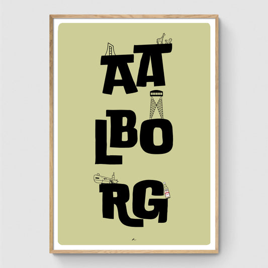 Aalborg tekst plakat II