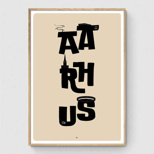 Aarhus tekst plakat I