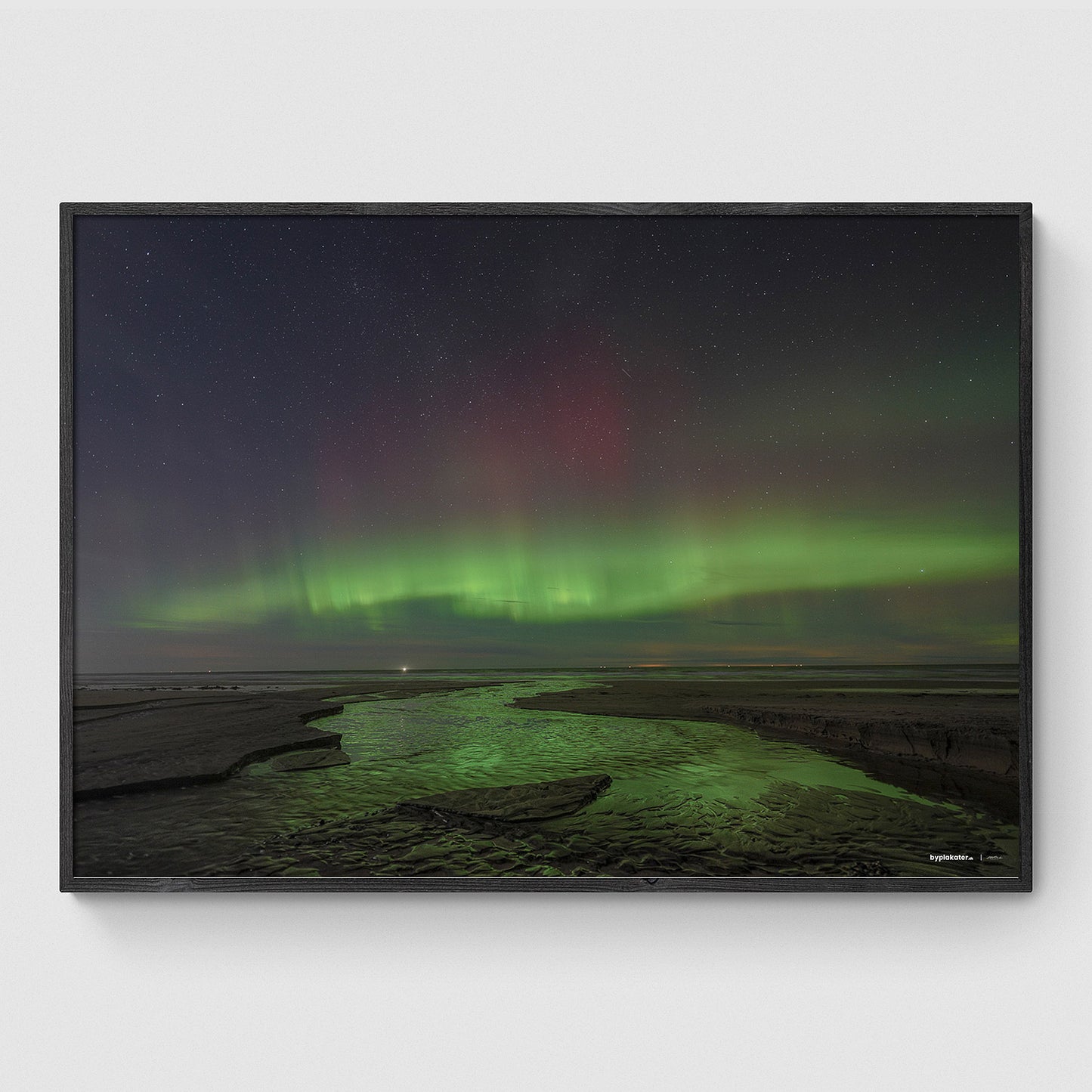 Nordlys over Kjul Strand