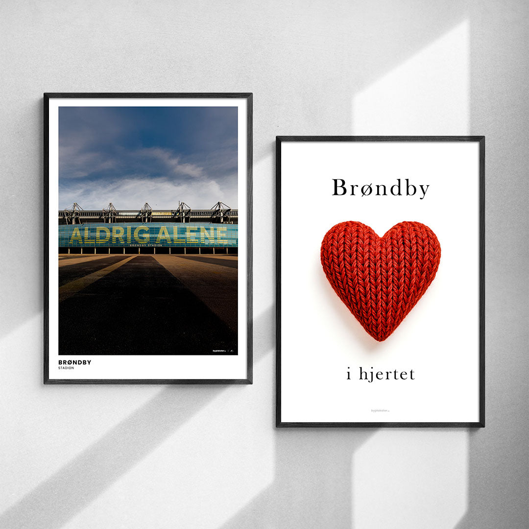 Plakatsæt: Brøndby