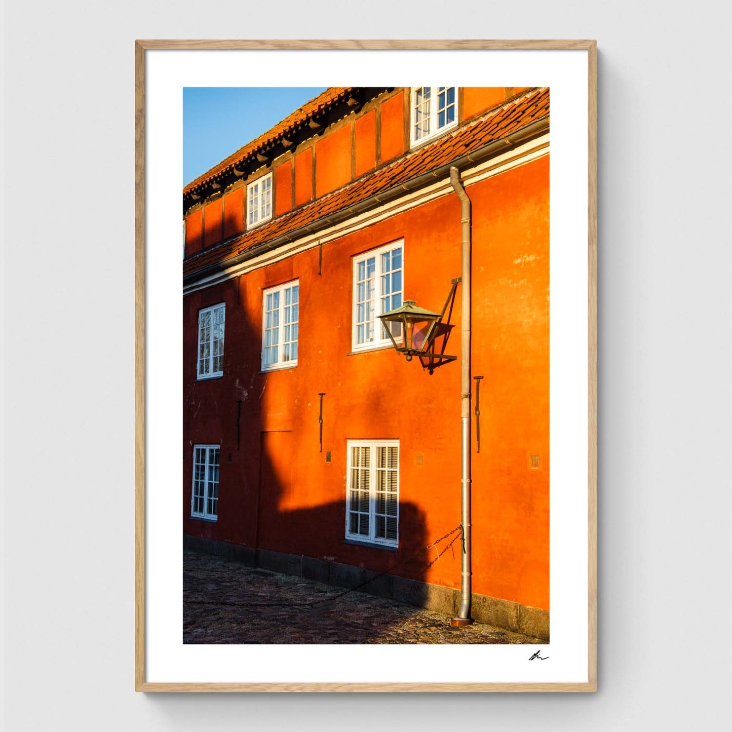 Aftenlys ved Kastellet I