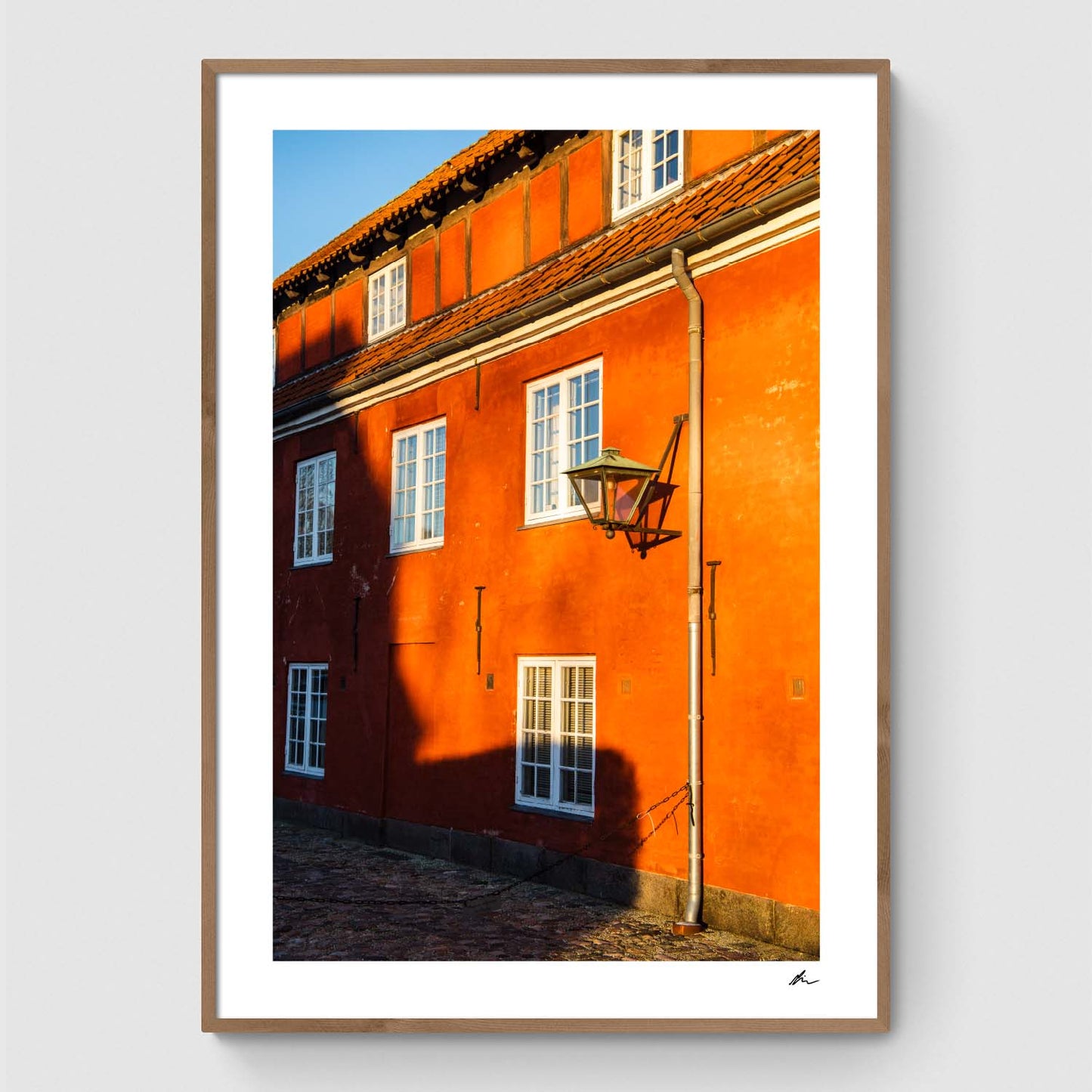 Aftenlys ved Kastellet I