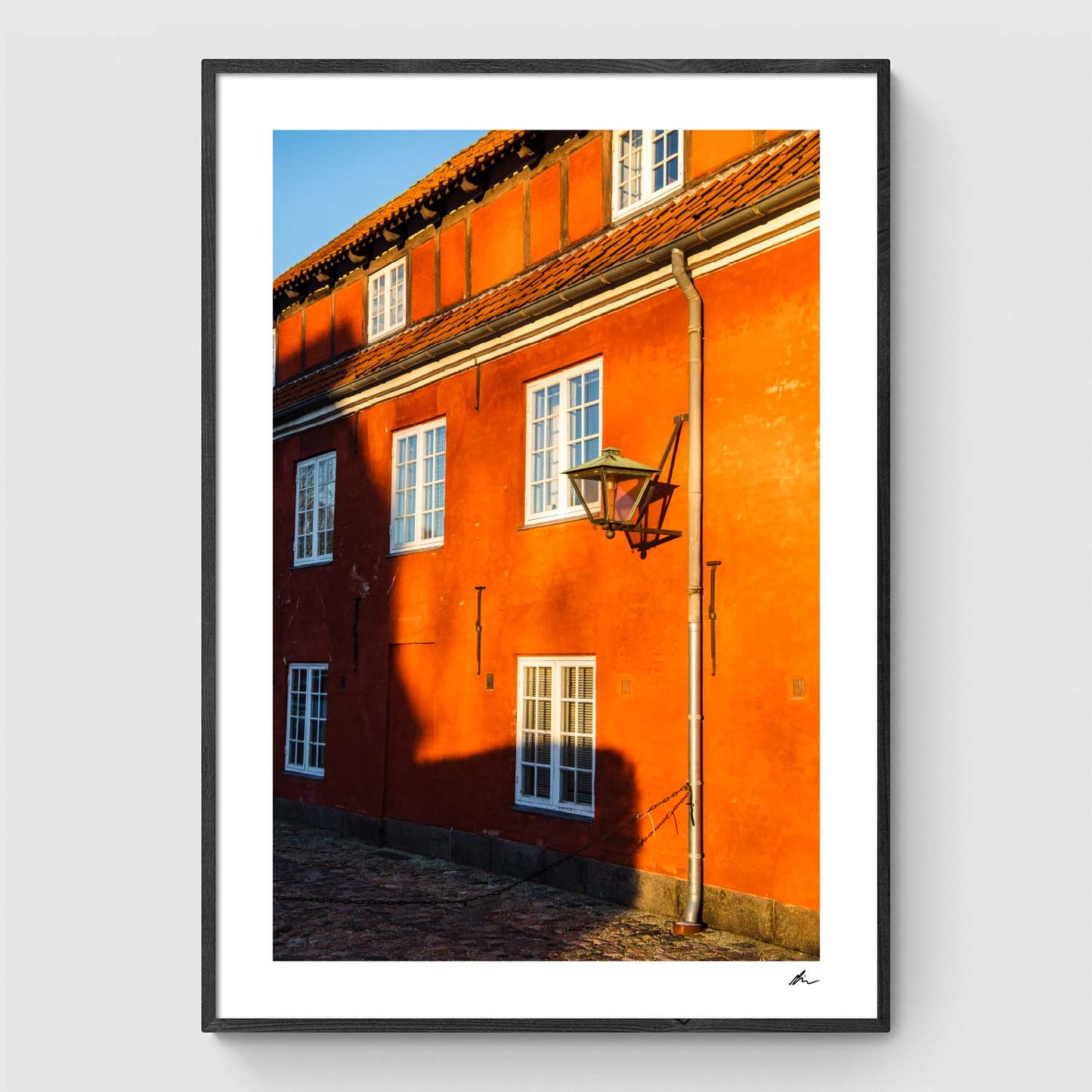 Aftenlys ved Kastellet I