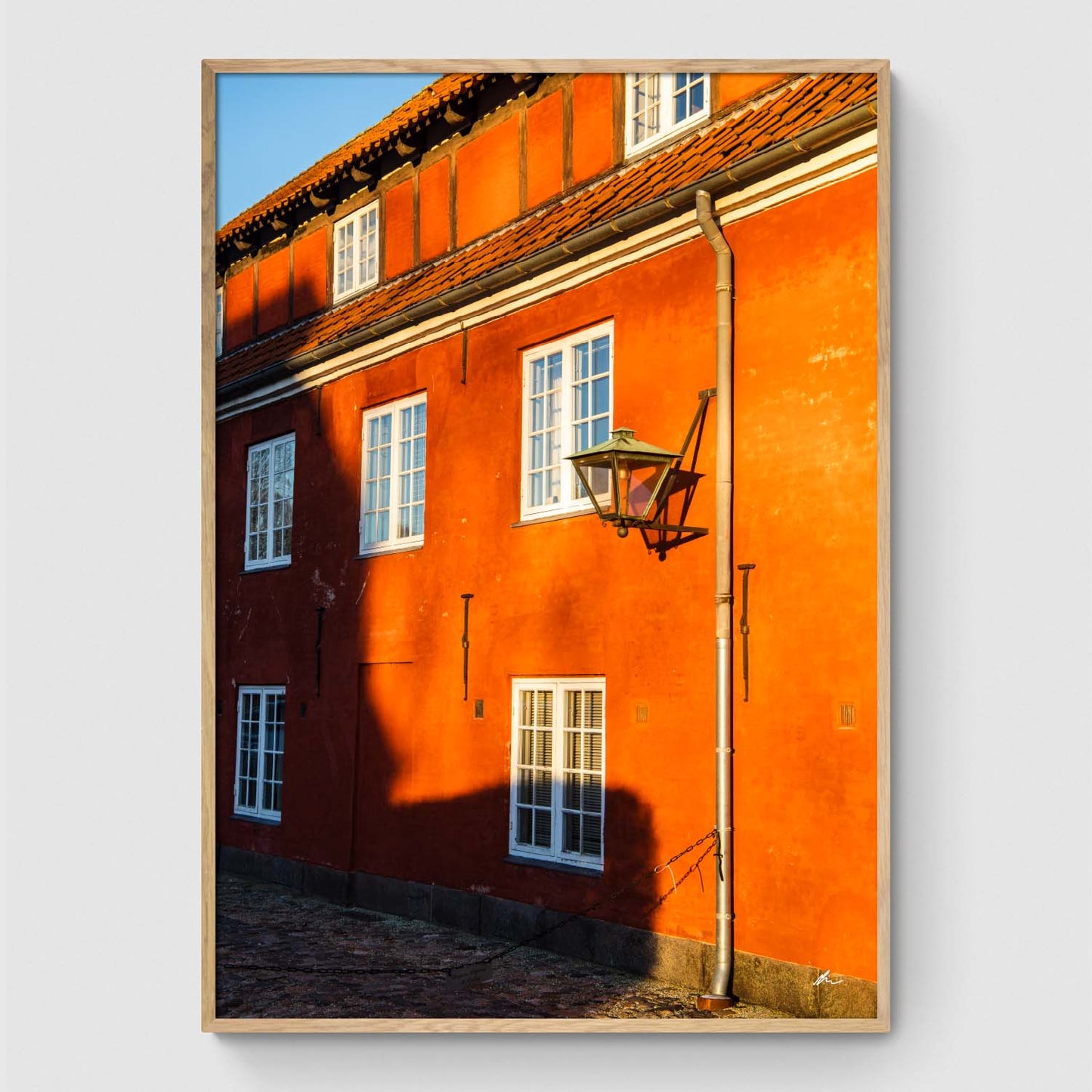Aftenlys ved Kastellet I