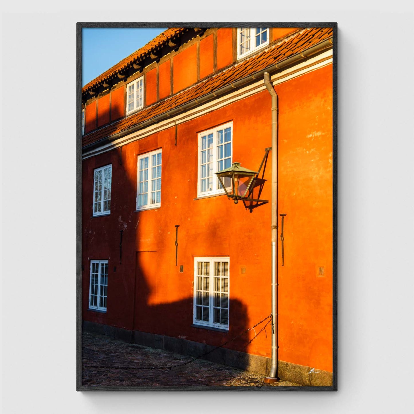 Aftenlys ved Kastellet I