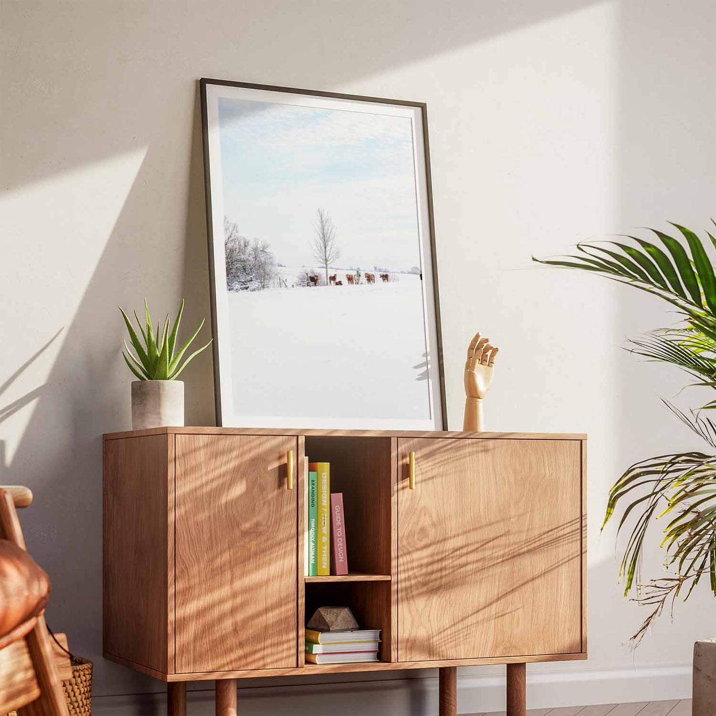 Islandske heste i snelandskab II