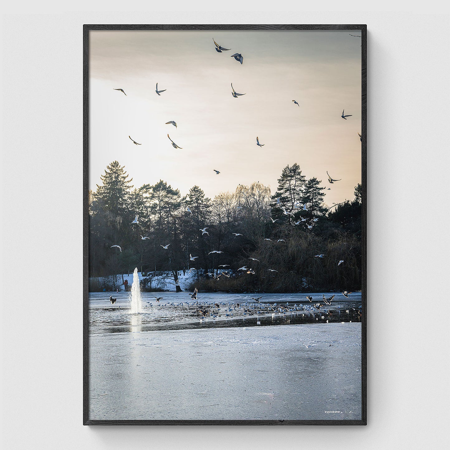 Vinterstemning i Fælledparken