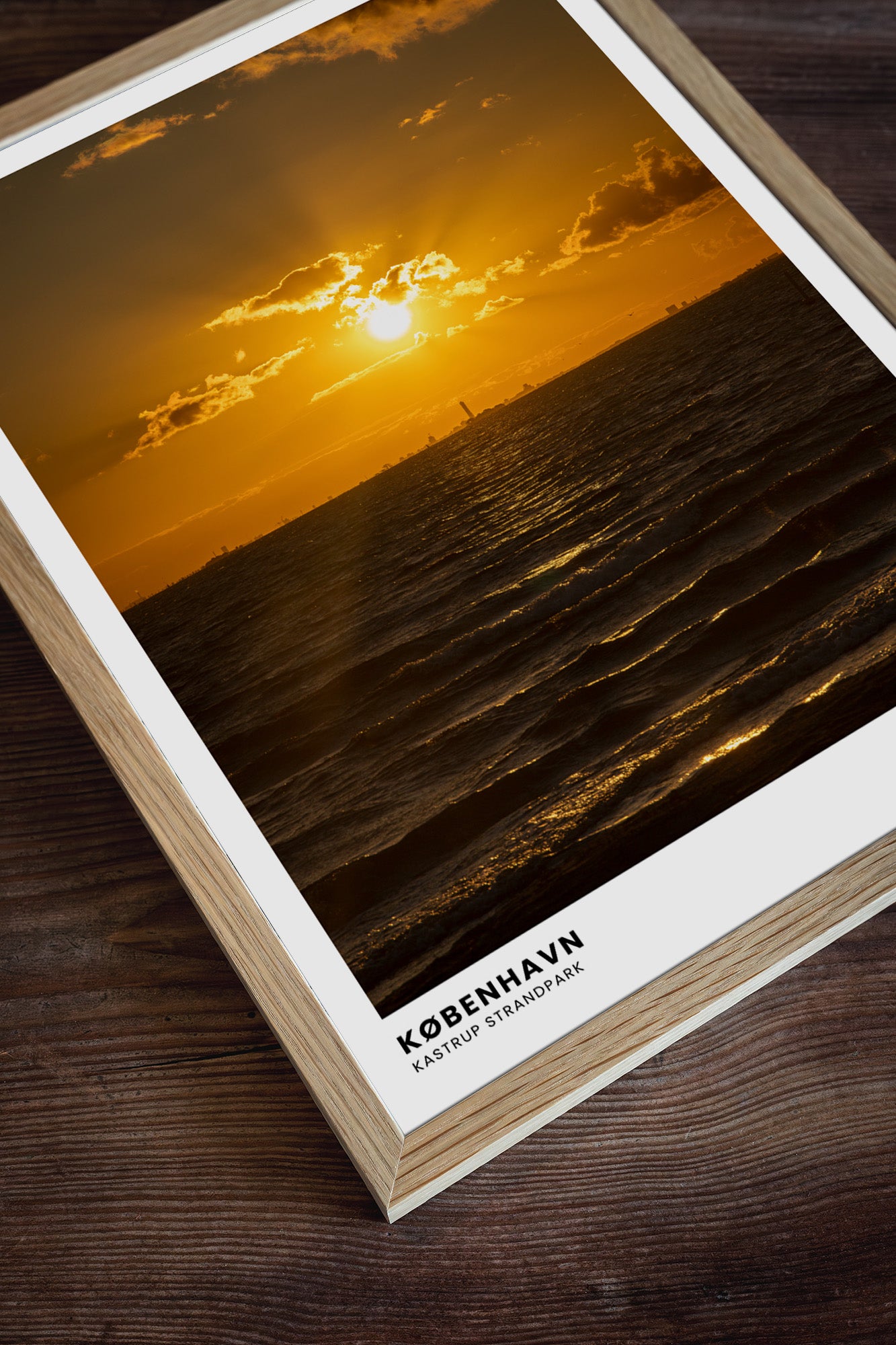 Solopgang ved Kastrup Strandpark