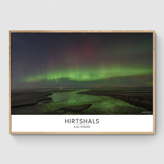 Nordlys over Kjul Strand