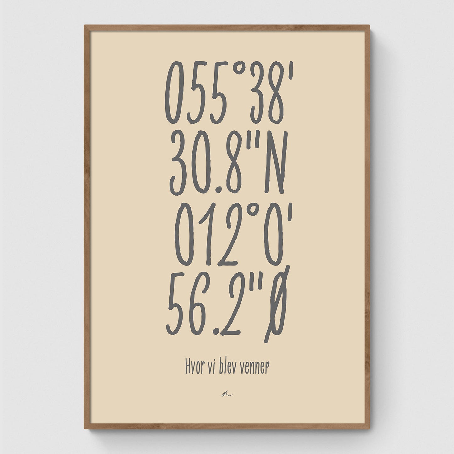 Hvor vi blev venner (beige)