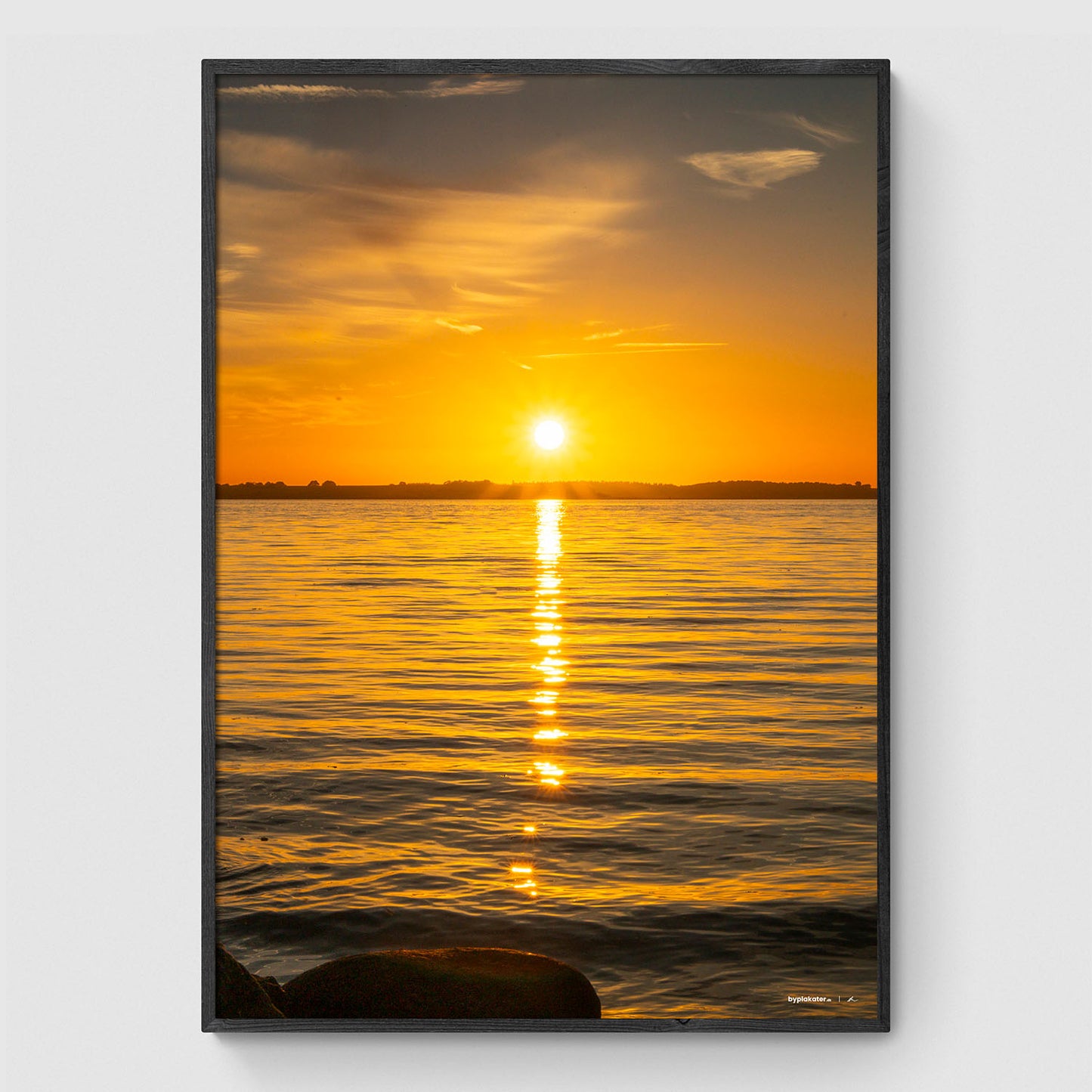 Solnedgang over Roskilde Fjord II