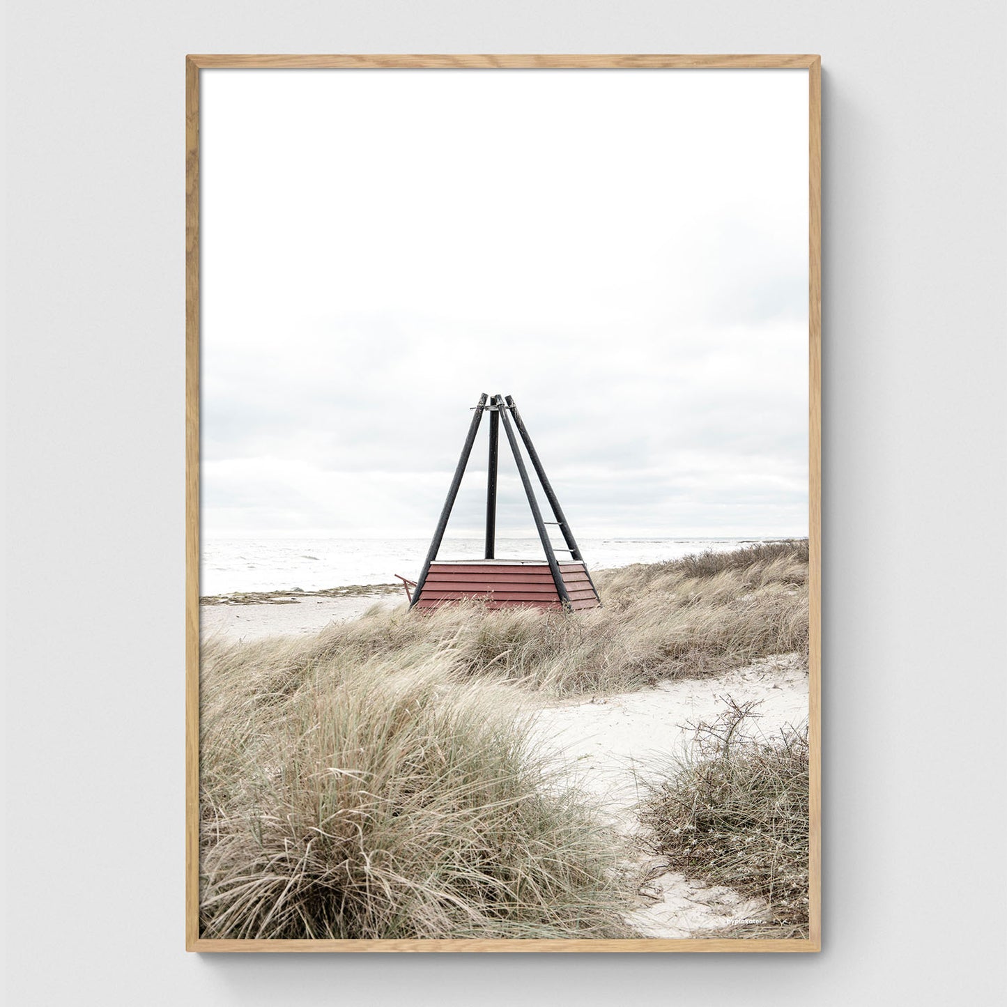 Plakatsæt: Ved stranden