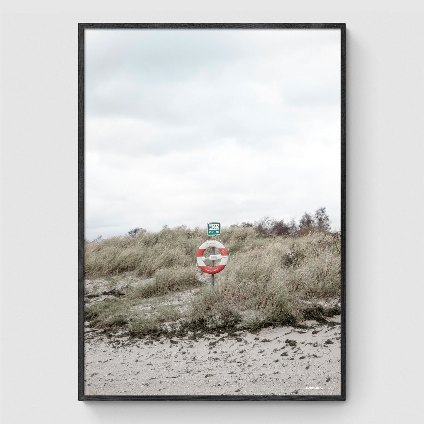 Redningskrans på stranden