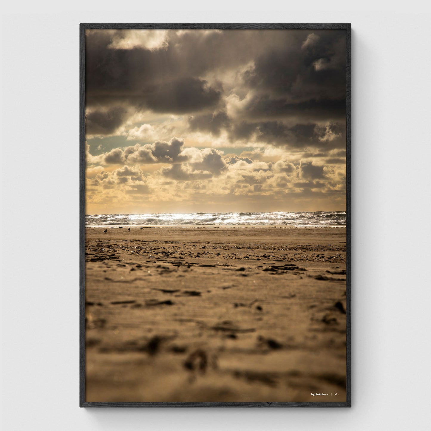 Solnedgang over Vejers Strand