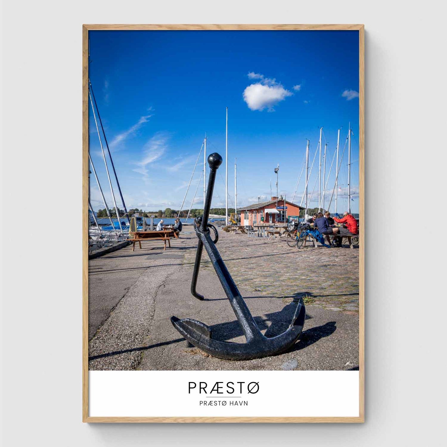 Anker ved Præstø Havn