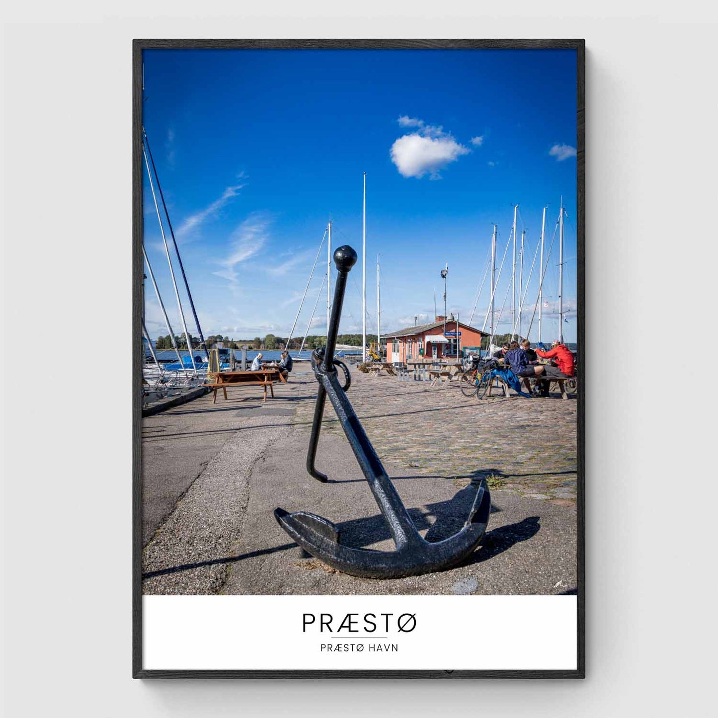 Anker ved Præstø Havn