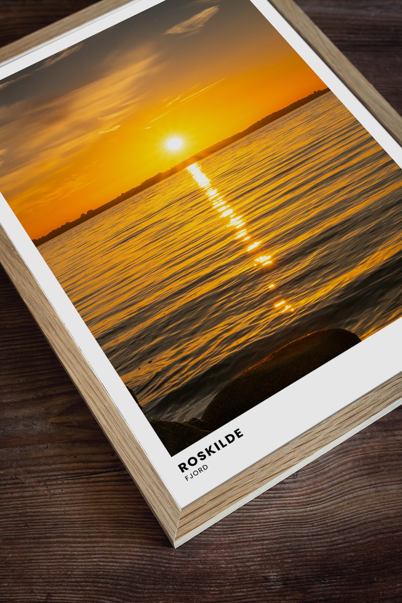 Solnedgang over Roskilde Fjord II