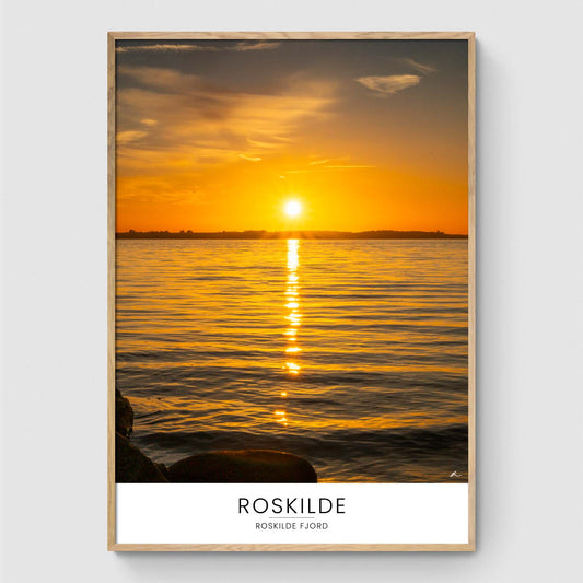 Solnedgang over Roskilde Fjord II