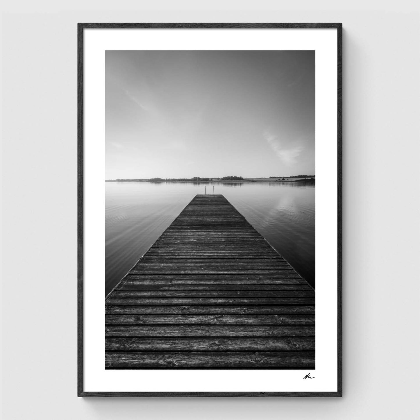 Badebro i stille vand II