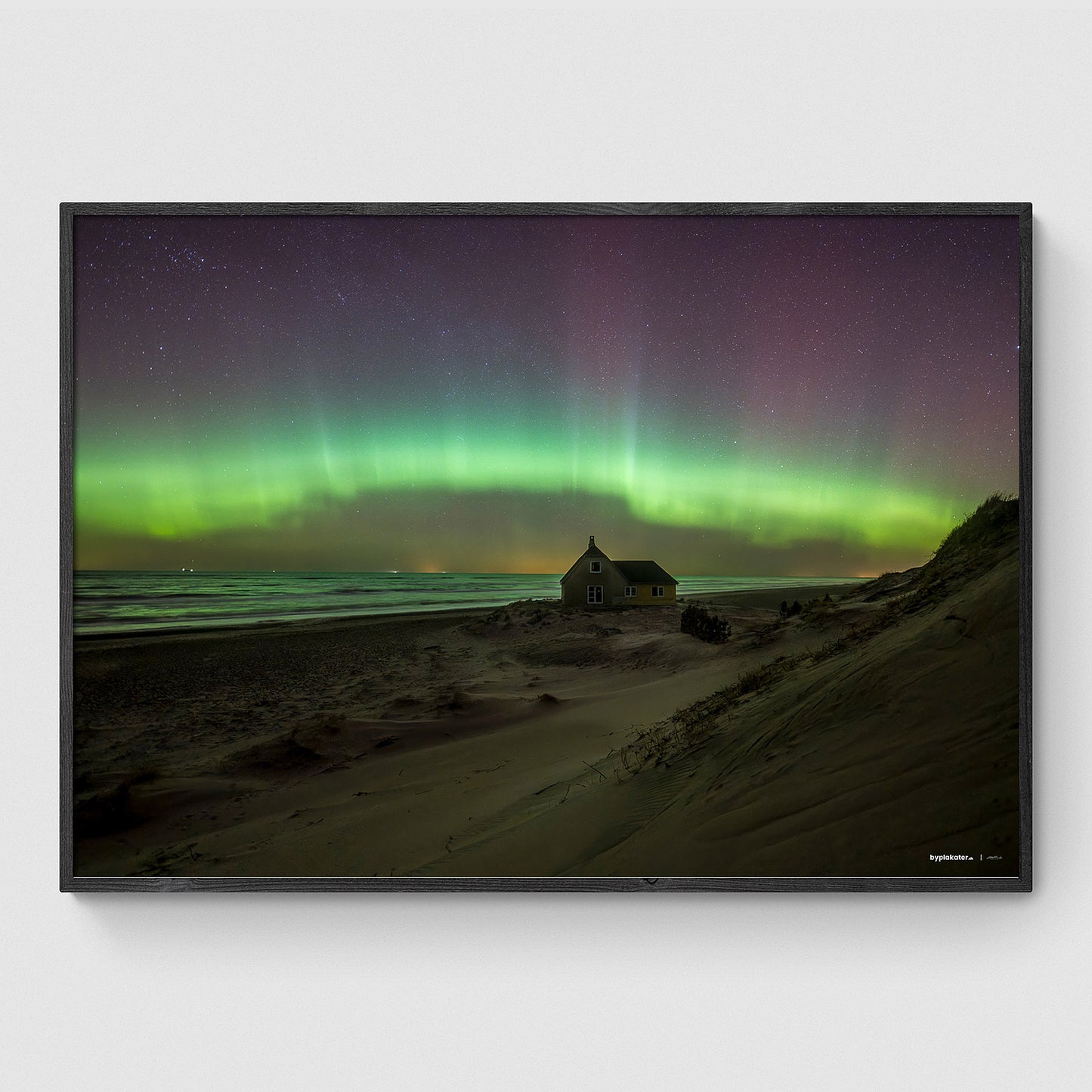 Nordlys over Gammel Skagen Strand