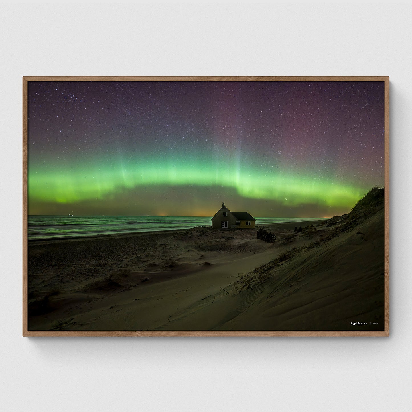 Nordlys over Gammel Skagen Strand