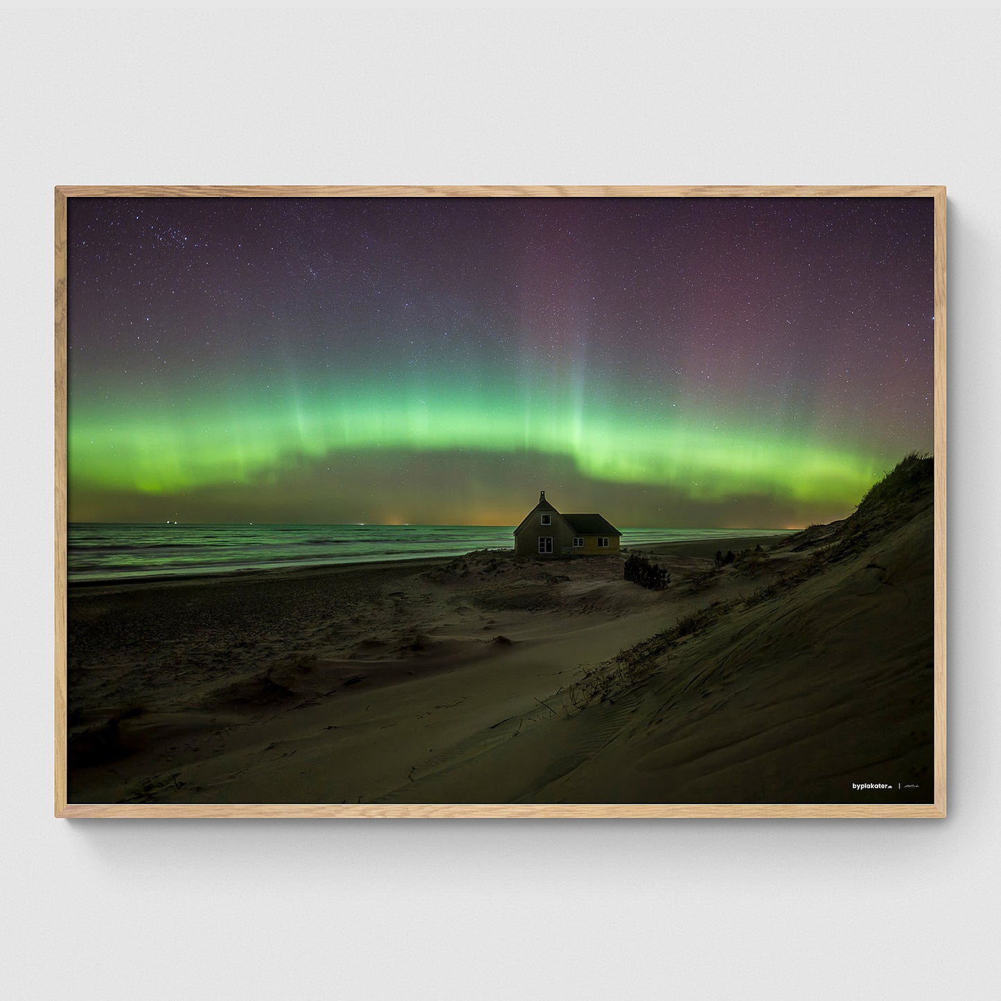 Nordlys over Gammel Skagen Strand