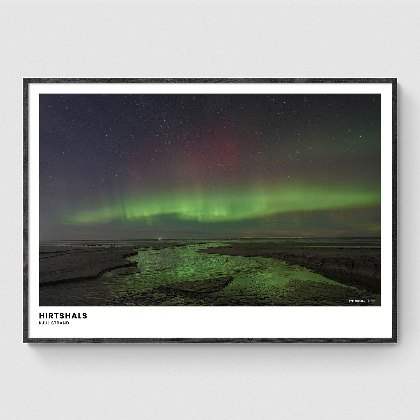 Nordlys over Kjul Strand