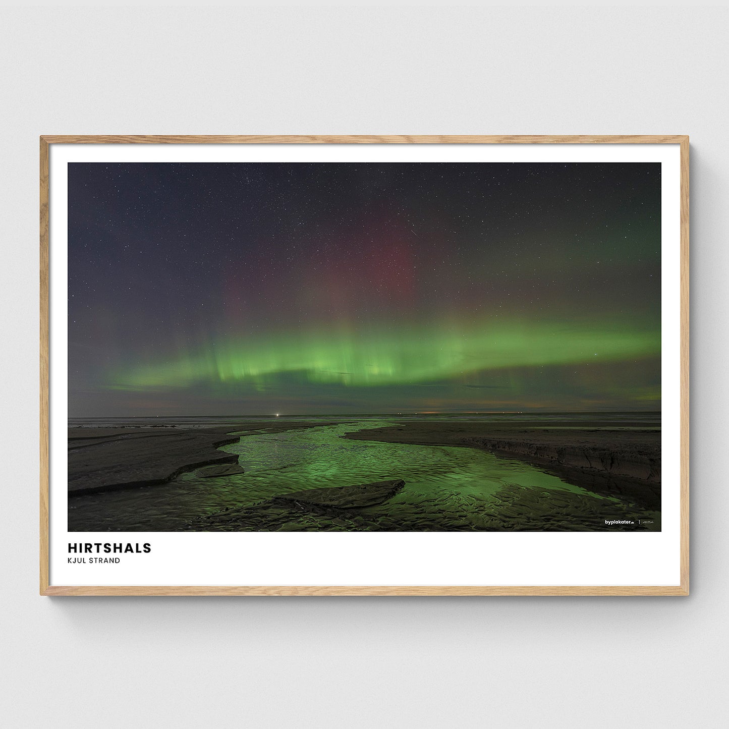 Nordlys over Kjul Strand