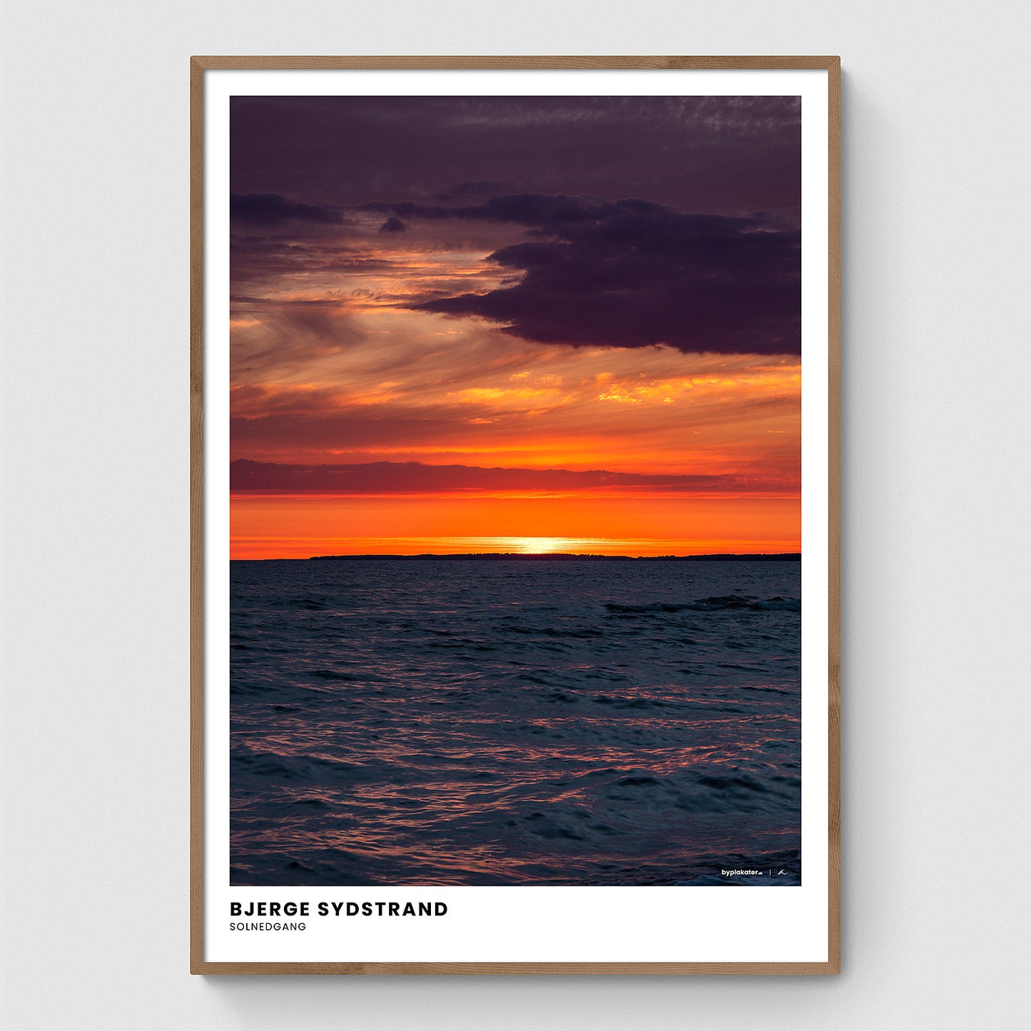 Solnedgang ved Bjerge Sydstrand II