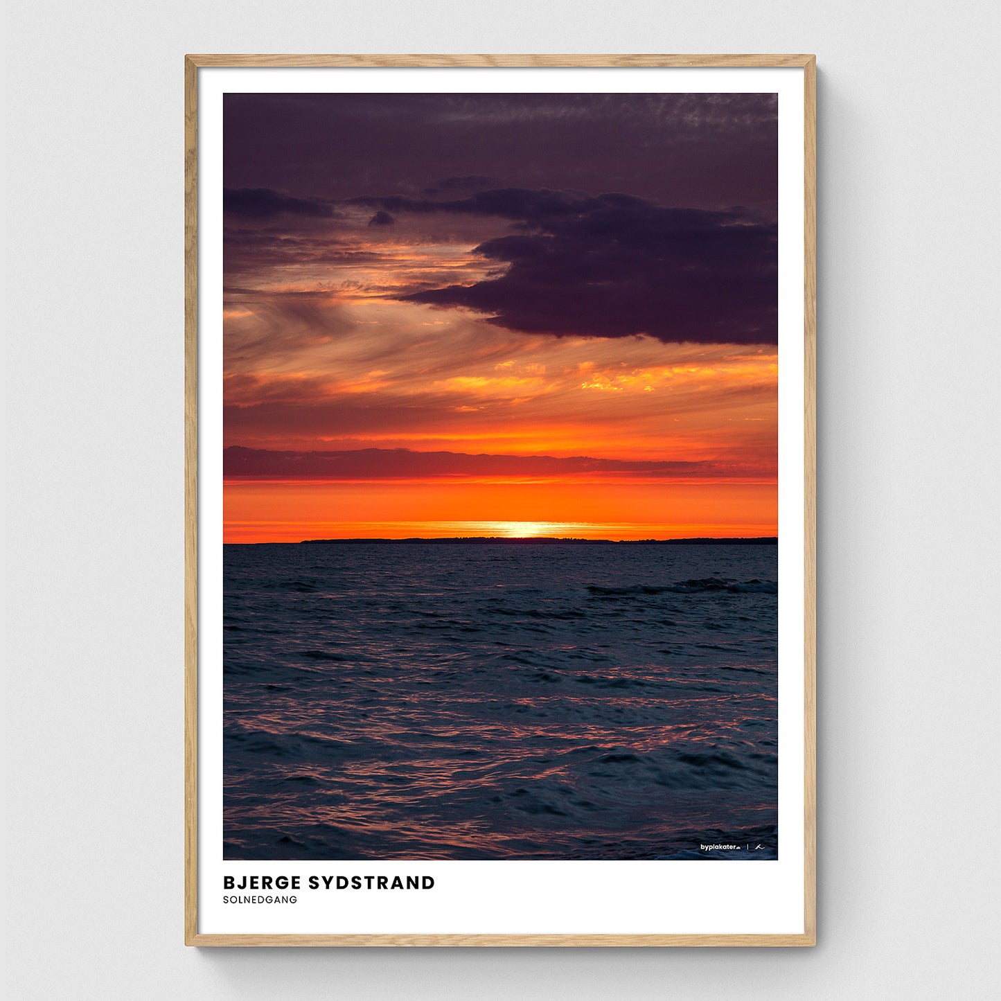 Solnedgang ved Bjerge Sydstrand II