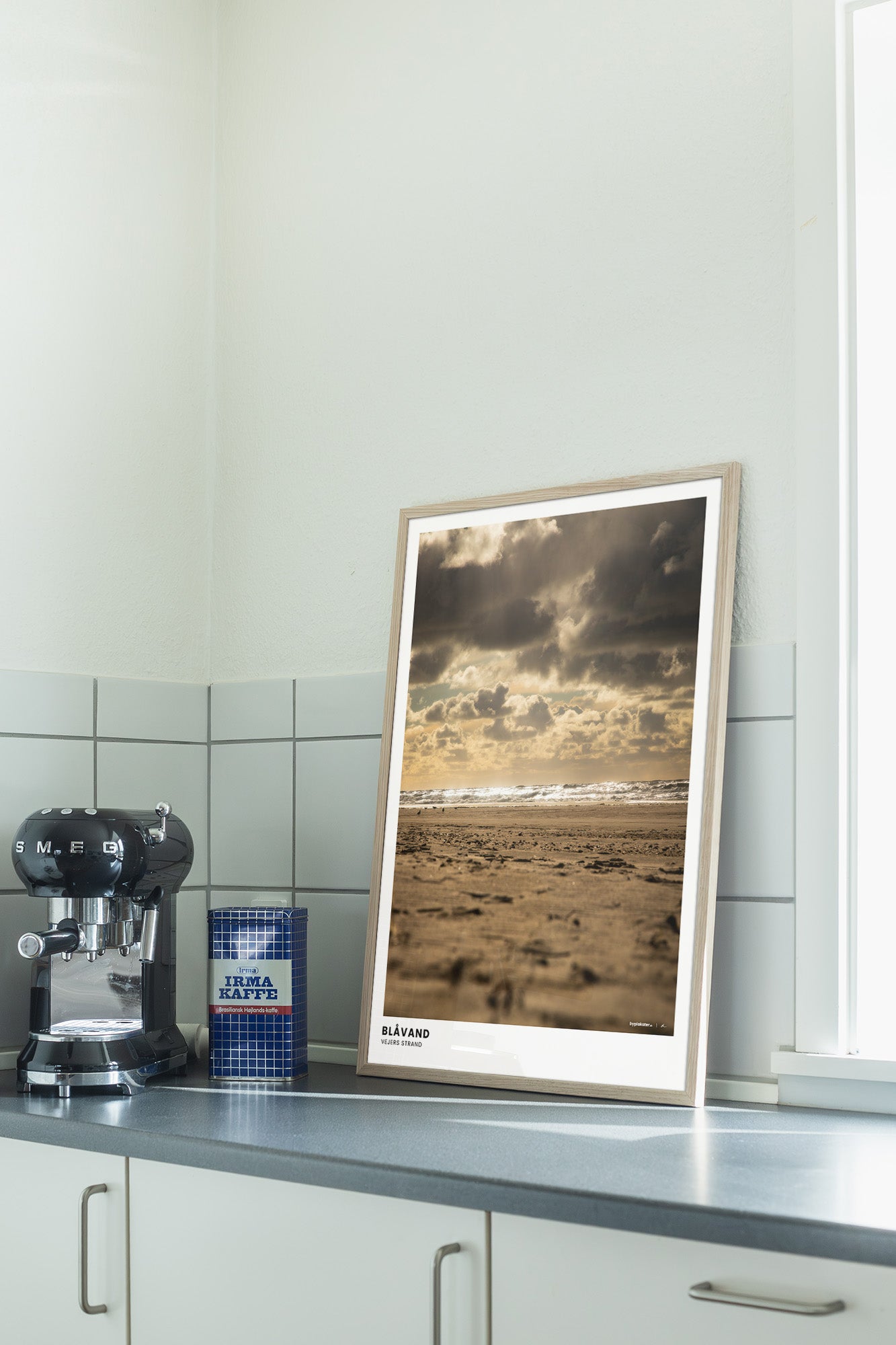 Solnedgang over Vejers Strand