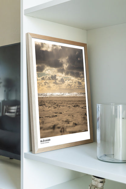 Solnedgang over Vejers Strand