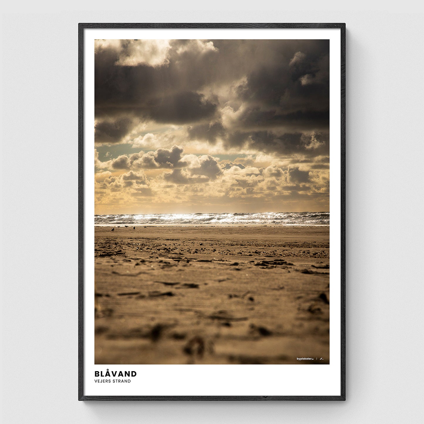 Solnedgang over Vejers Strand