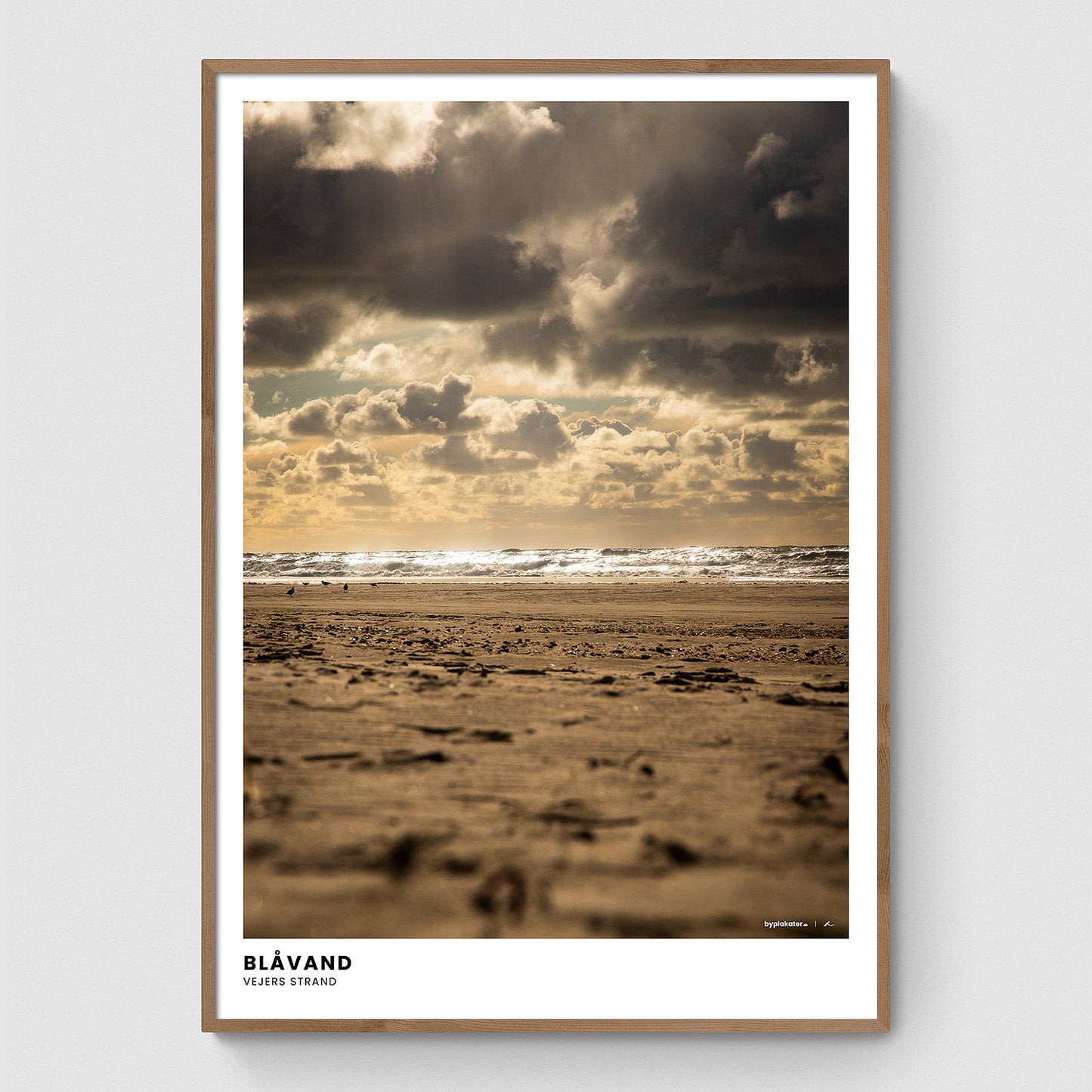 Solnedgang over Vejers Strand