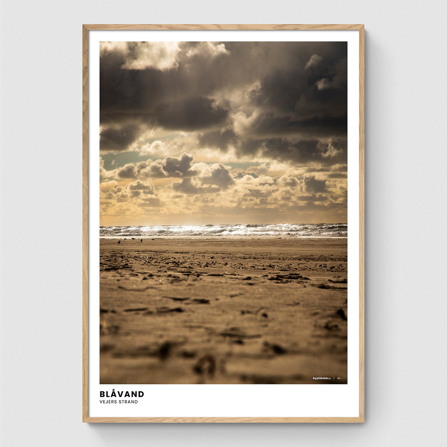 Solnedgang over Vejers Strand