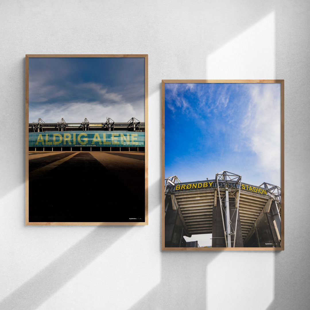 Plakatsæt: Brøndby Stadion II
