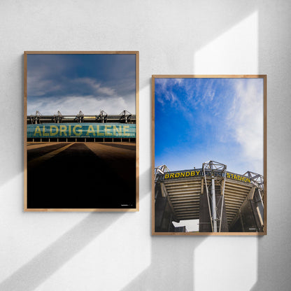 Plakatsæt: Brøndby Stadion II