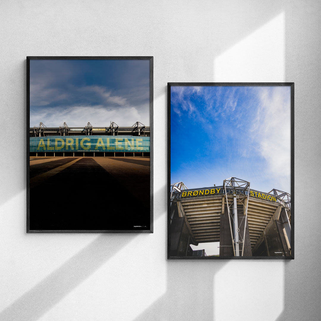Plakatsæt: Brøndby Stadion II