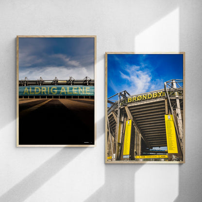 Plakatsæt: Brøndby Stadion I