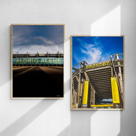 Plakatsæt: Brøndby Stadion I