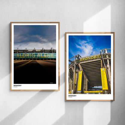 Plakatsæt: Brøndby Stadion I