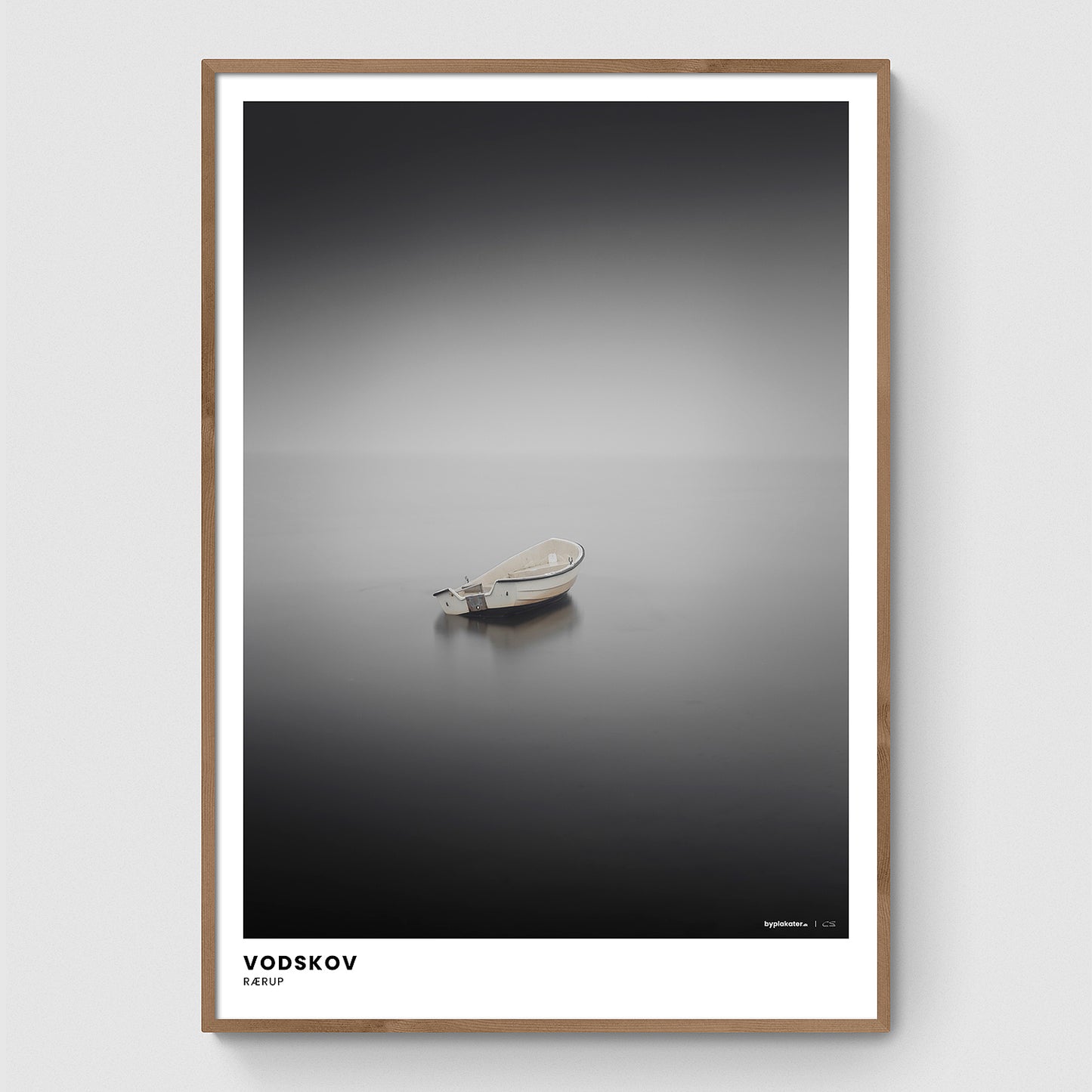 Jolle i vandet ved Rærup