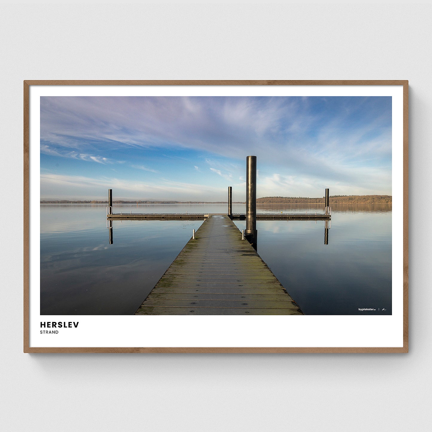 Stille vand ved badebroen I