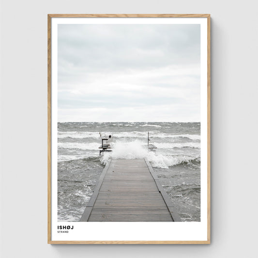 Badebro i blæsevejr