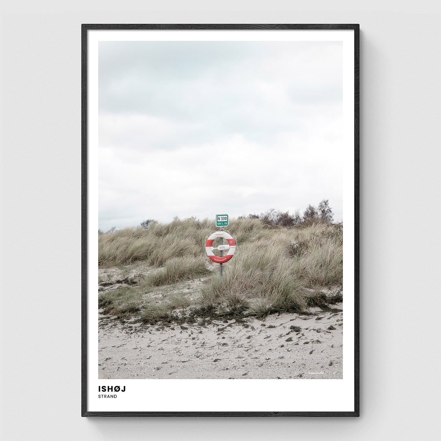 Redningskrans på stranden