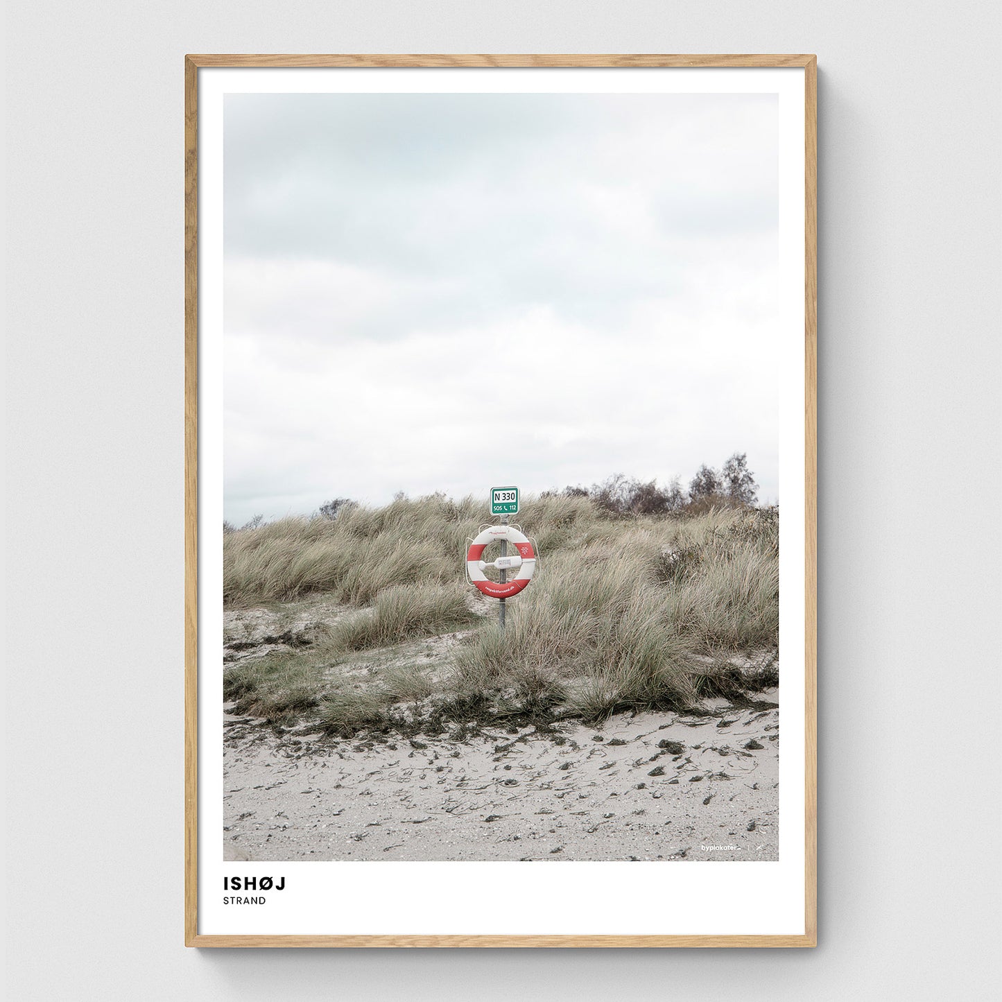 Redningskrans på stranden